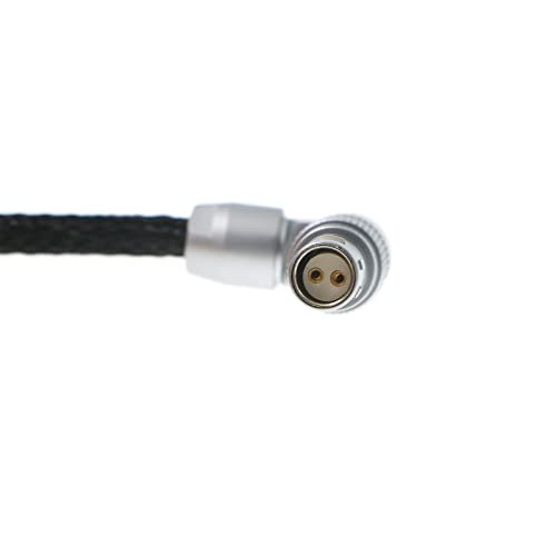 Кабели Alvin's Red-Гъвкав завъртане на захранващия кабел на Komodo с 2-контактна розетка за Регулируемому под прав ъгъл 2-номера за контакт