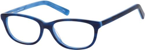 Readers.com Компютърен четец със няколко режима на търсене - Стил на 69 + Сини Очила за четене Colbalt 2,75