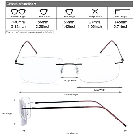 Devirld Прогресивно Многофокусные Очила За Четене UV400, Блокиране на Синя Светлина, Четци, без рамки Преходни Очила за Мъже