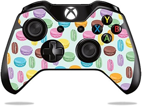 Калъф MightySkins, съвместим с контролера на Microsoft Xbox One или One S - Macarons | Защитен, здрав и уникален винил калъф | Лесно
