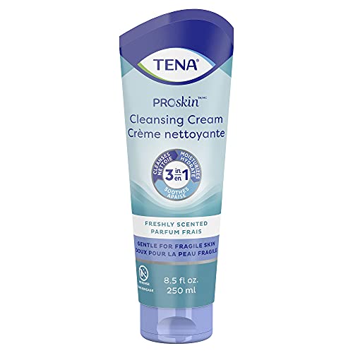 Тръба за измиване на тялото TENA ProSkin Cream Без ополаскивателя Без мирис 8,5 унции. 64410 1 Карата