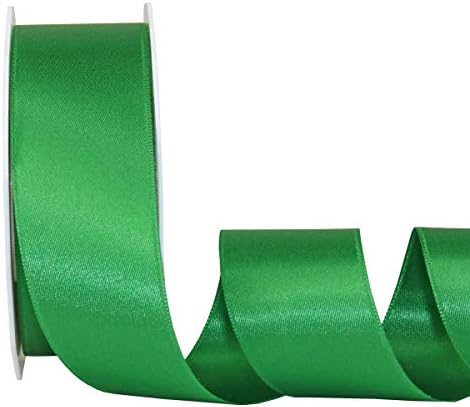 Ролка Сатенена Двупосочна лента Prasent 40 мм 25 м, зелен