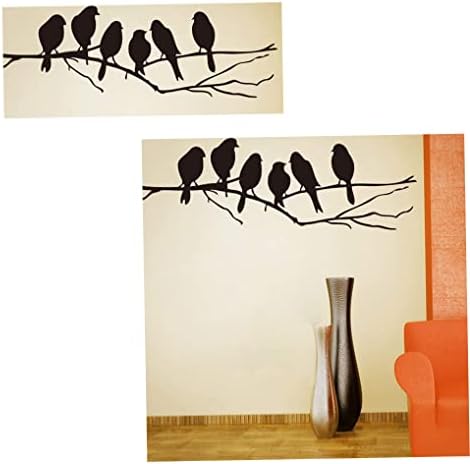 Tuimiyisou Птица на Дървото Vinyl Стикер на Стената Креативна Стикер за Стена, Подвижни, за да Спални, Всекидневна, Детска