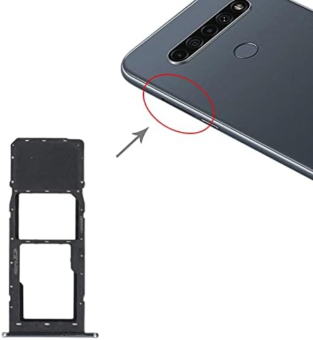 Тава за SIM-карти + Тава за карти Micro SD за LG K61 LMQ630EAW, LM-Q630