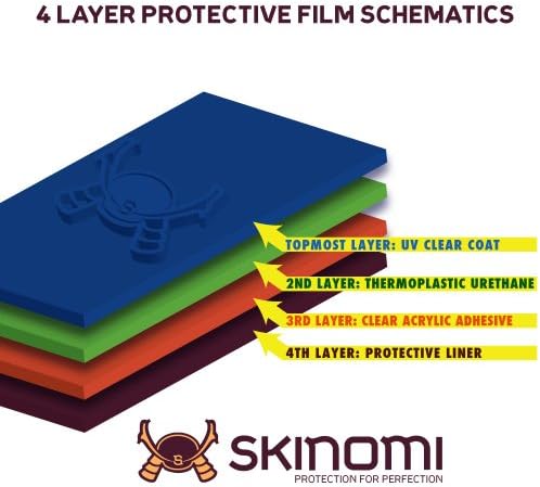 Защитно фолио за цялото тяло Skinomi е Съвместима с HP SlateBook 10 x2 (таблет и клавиатура) (защитно фолио за екрана + задната