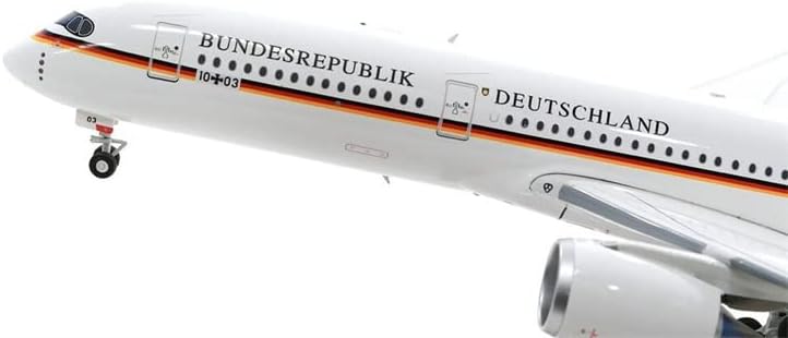 Самолет 200 AIRUS A350 на германските ВВС 10+03 със стойка, Пуснаха Ограничена серия на броя на 1/200 ПАРЧЕТА, Готови модел