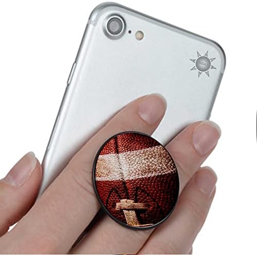 Поставка за мобилен телефон с футболна текстура е подходяща за iPhone, Samsung Galaxy и много други