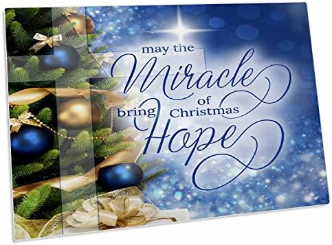 3дРосе, Нека Коледно чудо Ще доведе до Коледна елха Надежда. - Подложки за настолни възглавници (dpd-353562-1)