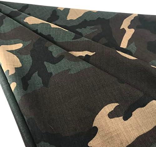 3 ярд военен камуфлажна кърпа за предварително намаляване на