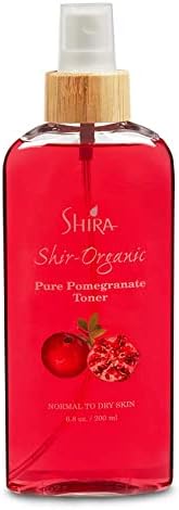 Shira на Violeta-Органичен Чист Хидратиращ сок от нар, тоник и за освежаващ спрей за лице, за всички типове кожа (89 мл)