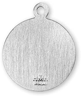 Висулка с Кръгла Медал на Светия Генезия от Сребро