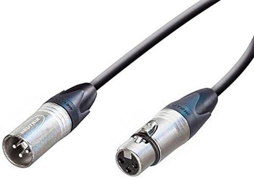 Микрофон кабел CBI MILLION Performer Series LowZ XLR за мъже и XLR за жени, 6 Фута