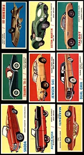 Съдържание на пакета спортни автомобили Topps 1961 година на издаване - Premier (Карта) NM+