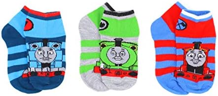 Чорапи за малки момчета на Thomas & Friends, 3 опаковки, обувки Размер на 7-10