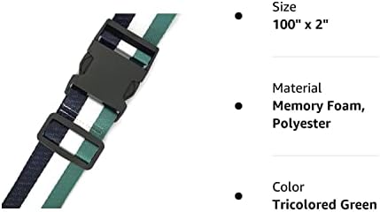 Опаковъчни ленти за матрак ONE K 2PCS Topper/Memory Foam за преместване или съхранение (100 x 2, Line Navy)