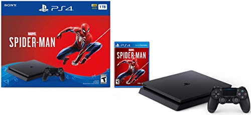 Конзолата PlayStation 4 Slim обем 1 TB - Комплект Marvels Spider-Man (обновена)