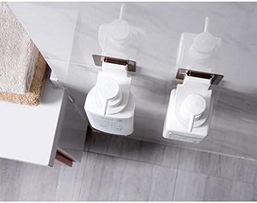 Куки Cabilock 6 бр Монтируемый Рафтове За Съхранение на Пластмасови Бутилки за Окачена Тоалетна Цвят на Стените в Банята Случаен